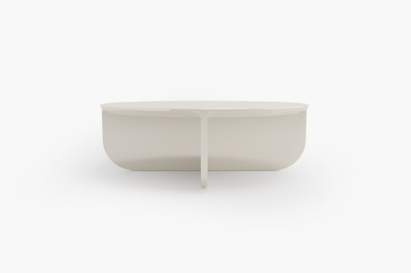 Petal Modern Round Coffee Table and Side Table by Acanva