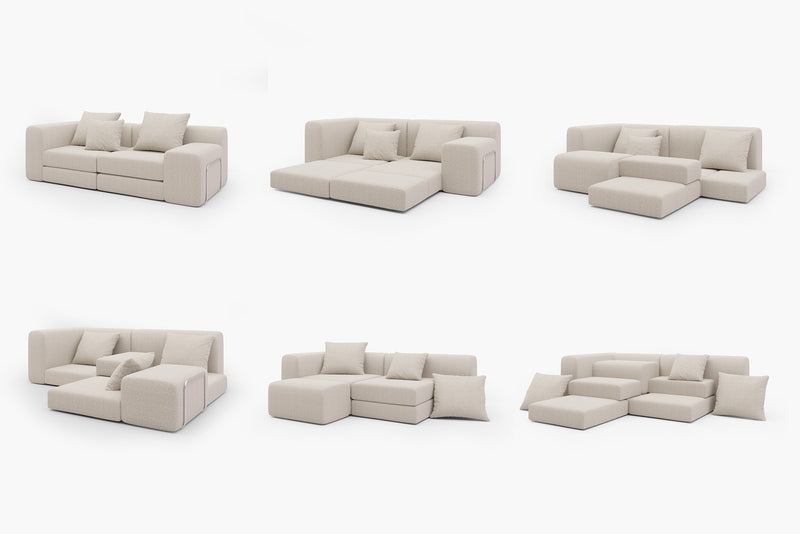 Mareta Modular Reversible Sectional Sofa by Acanva