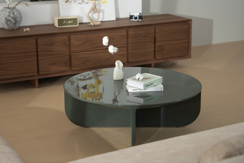 Petal Modern Round Coffee Table and Side Table by Acanva
