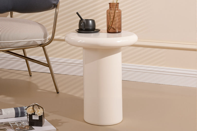 Pebble Companions Soft Hue Round Side Table by Acanva