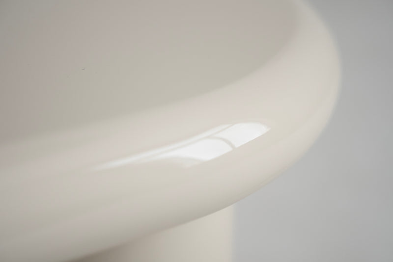 Pebble Companions Soft Hue Arc-Edge Square Table by Acanva