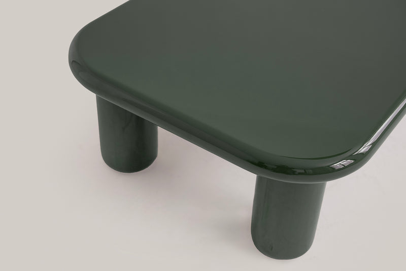 Pebble Companions Soft Hue Arc-Edge Long Table by Acanva