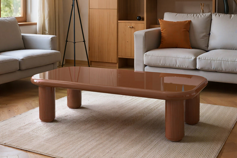 Pebble Companions Soft Hue Arc-Edge Long Table by Acanva
