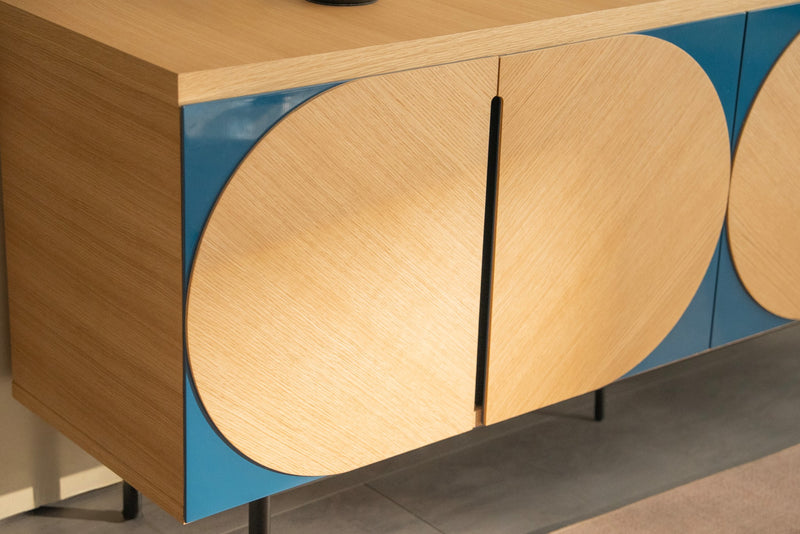 Ellipse Duo Sideboard with Oak by Acanva