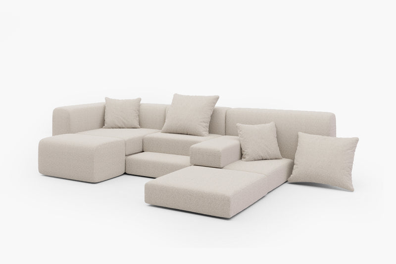Mareta Modular Reversible Sectional Sofa by Acanva