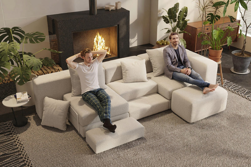 Mareta Modular Reversible Sectional Sofa by Acanva