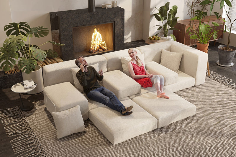 Mareta Modular Reversible Sectional Sofa by Acanva