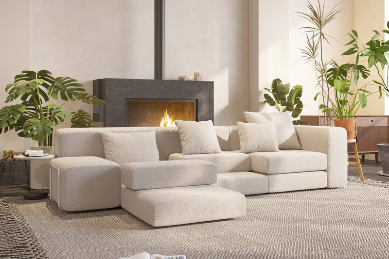 Mareta Modular Reversible Sectional Sofa by Acanva