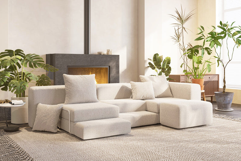 Mareta Modular Reversible Sectional Sofa by Acanva