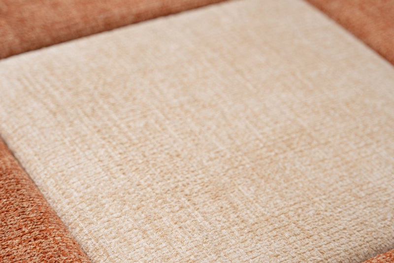 Close-up of children’s play sofa stitching and soft foam padding 50