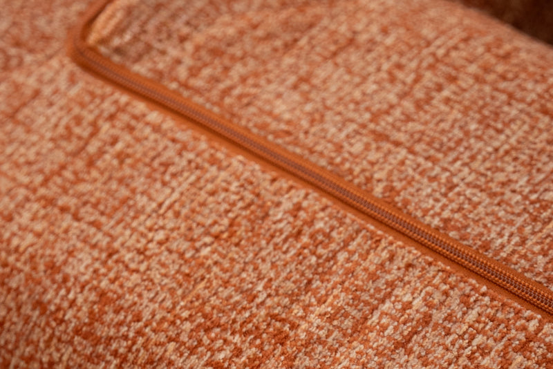 Soft wool-like fabric texture of CushyLand children’s play sofa close-up 28