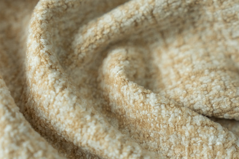 Soft wool-like fabric texture of CushyLand children’s play sofa close-up 17