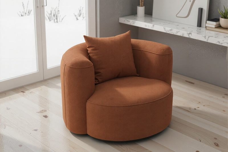 Mellow Velvet Curved 2-Piece Chaise Sectional / 3-Seater Couch Sofa / Lounge Chair by Acanva