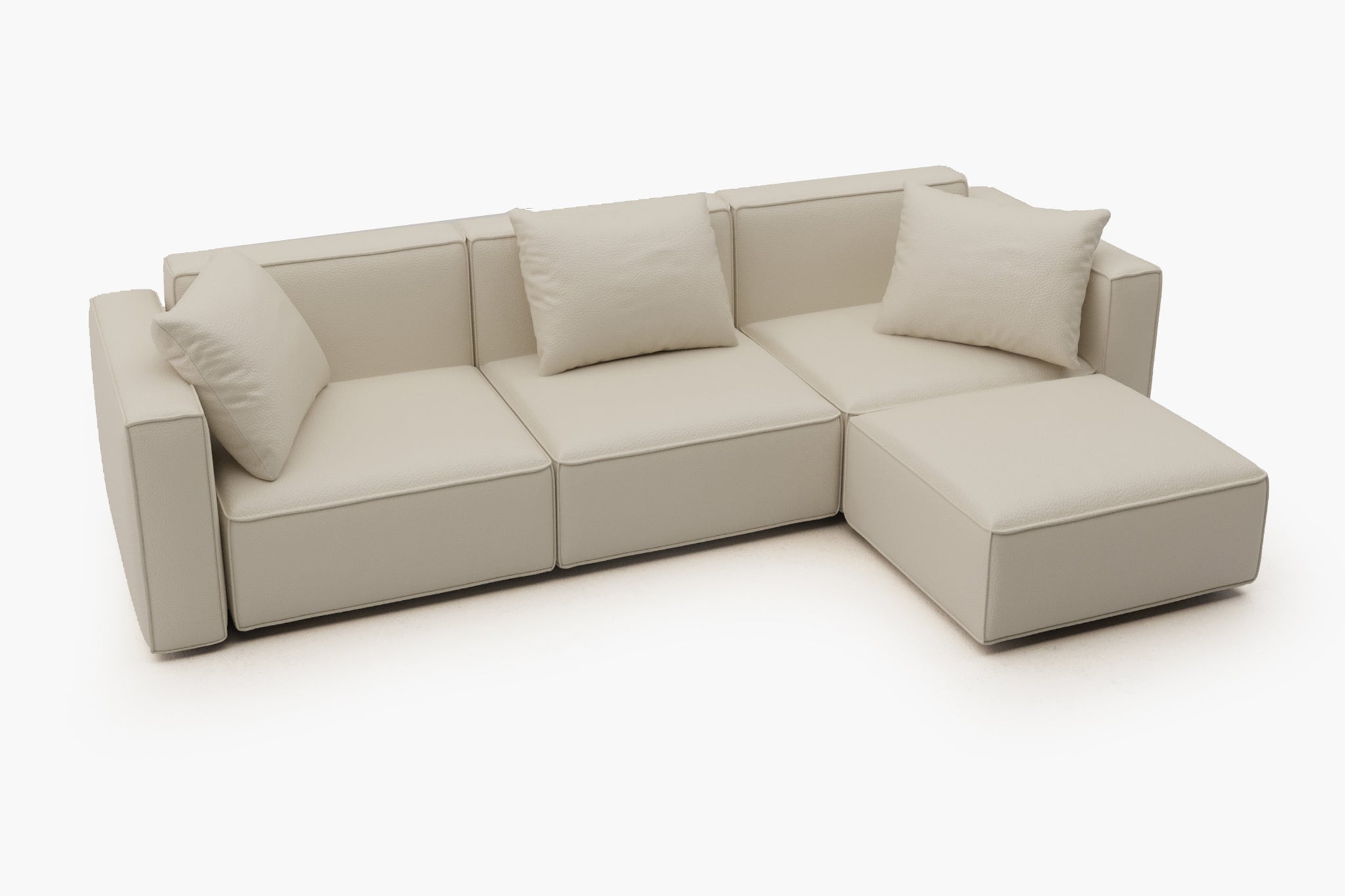 Zola Reversible Sectional Chaise Sofa | Acanva – Acanva Home