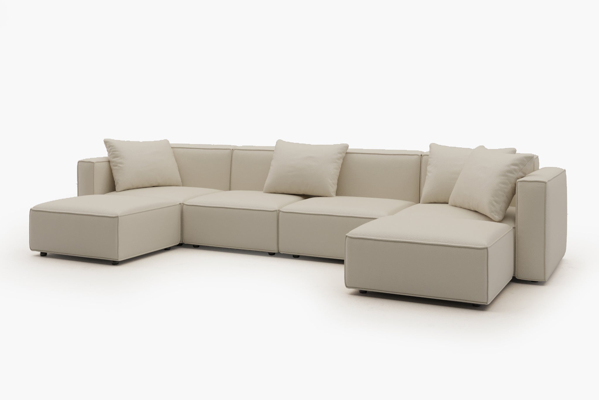Zola Reversible Sectional Chaise Sofa | Acanva – Acanva Home