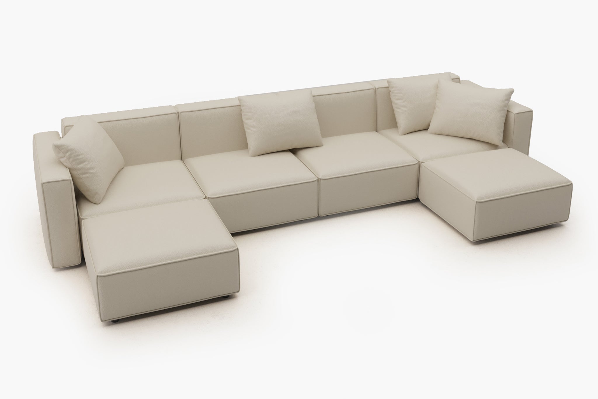 Zola Reversible Sectional Chaise Sofa | Acanva – Acanva Home