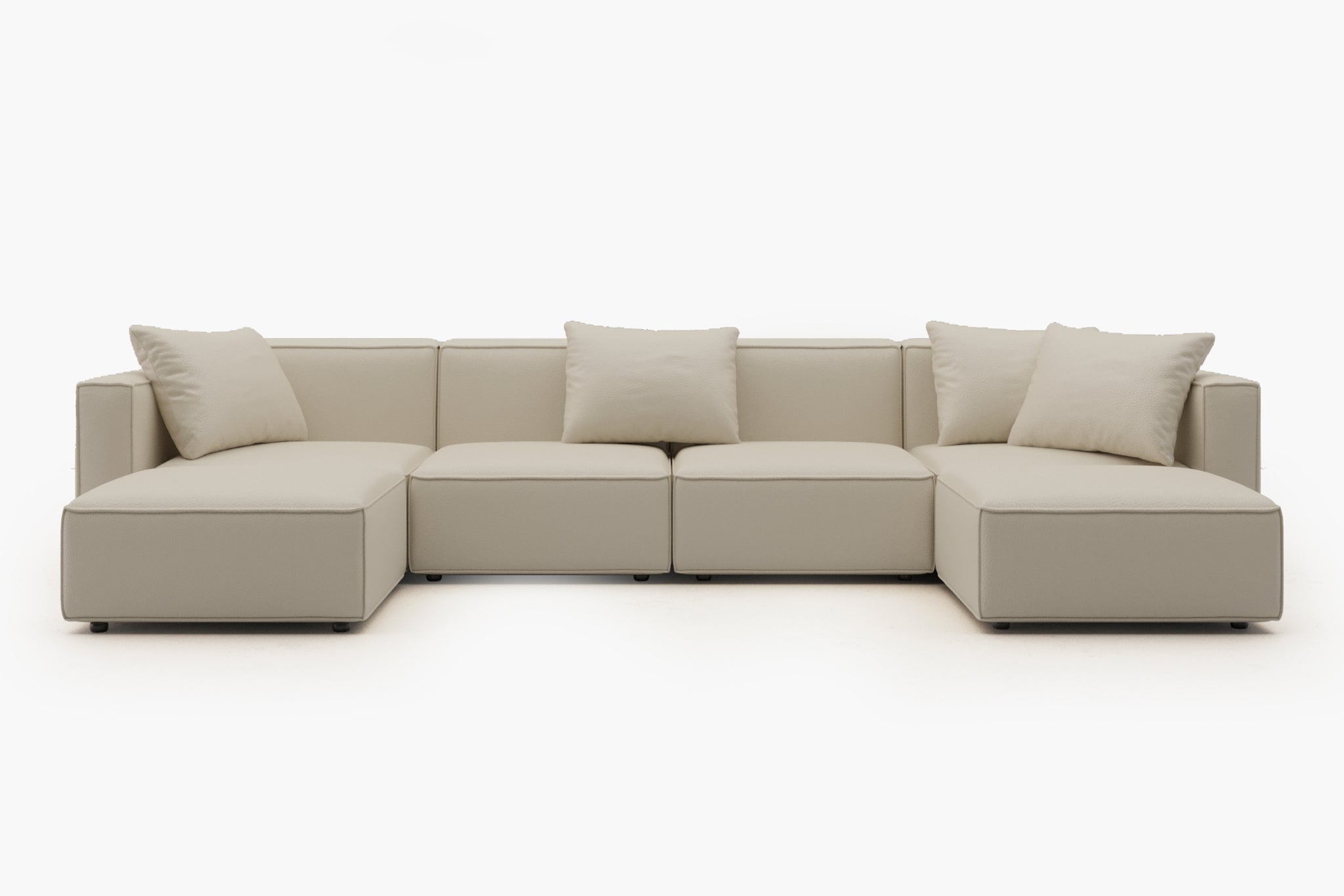 Zola Reversible Sectional Chaise Sofa | Acanva – Acanva Home
