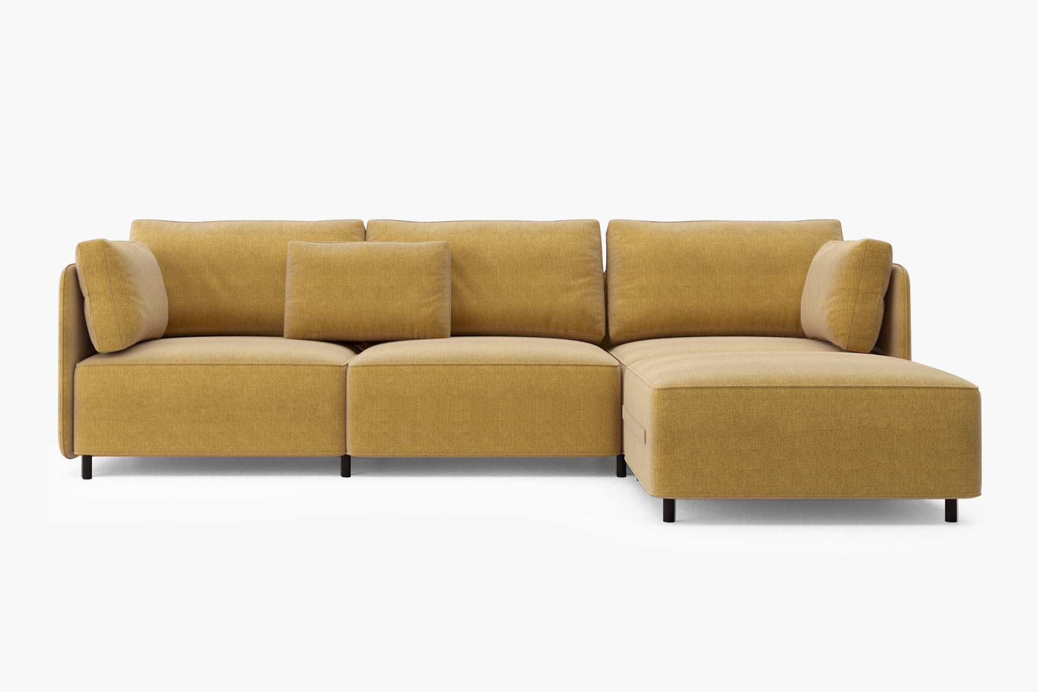 Fana Sectional Modular Sofa & Small Corner Sofa | Acanva – Acanva Home