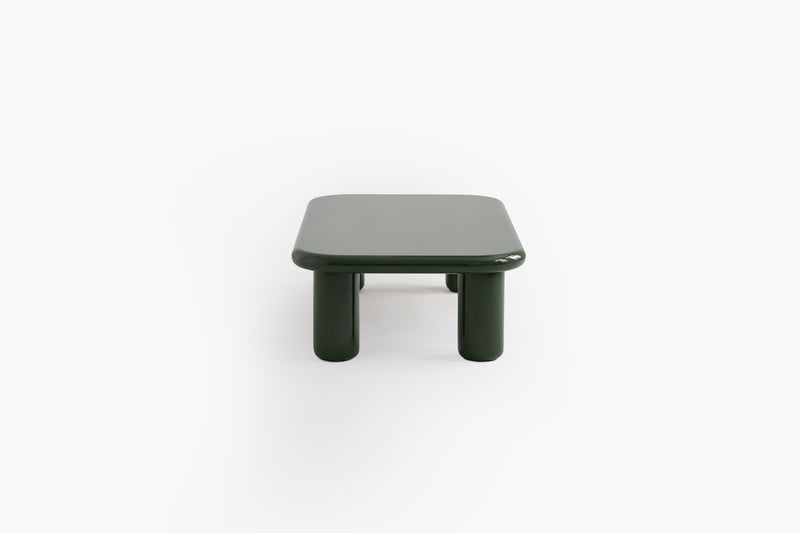 Pebble Companions Soft Hue Arc-Edge Long Table by Acanva