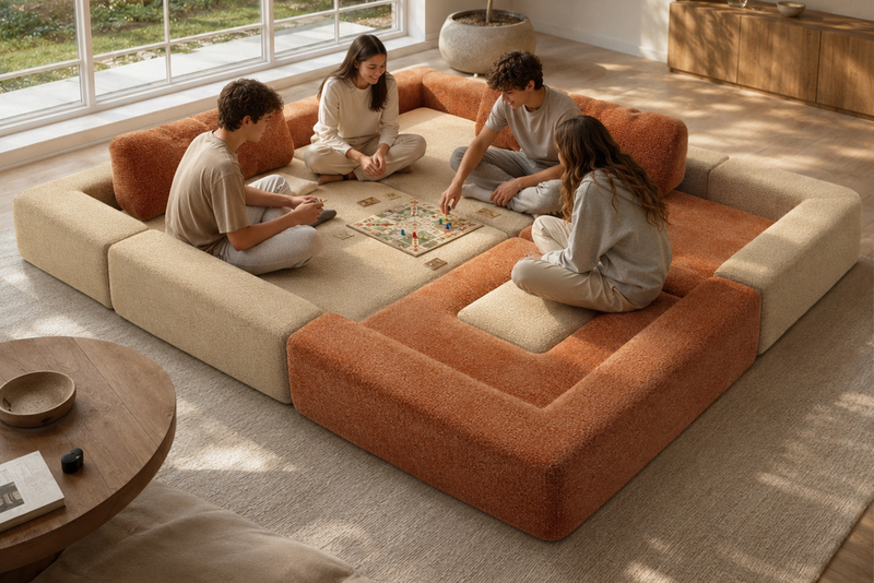 CushyLand Modular Family Sofa
