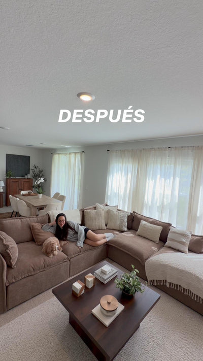 Video of Vensa Modular Reversible Sectional Cloud Couch