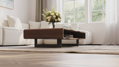 flowwood-modern-rectangular-coffee-table-with-shelf-storage-feature-video