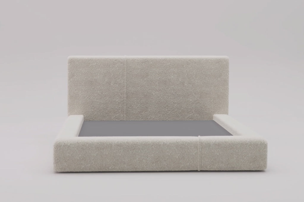 Avera Queen Upholstered Cloud Bed 360 Video