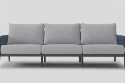 Avel Modern Aluminum Outdoor Patio Sofa 360 Video
