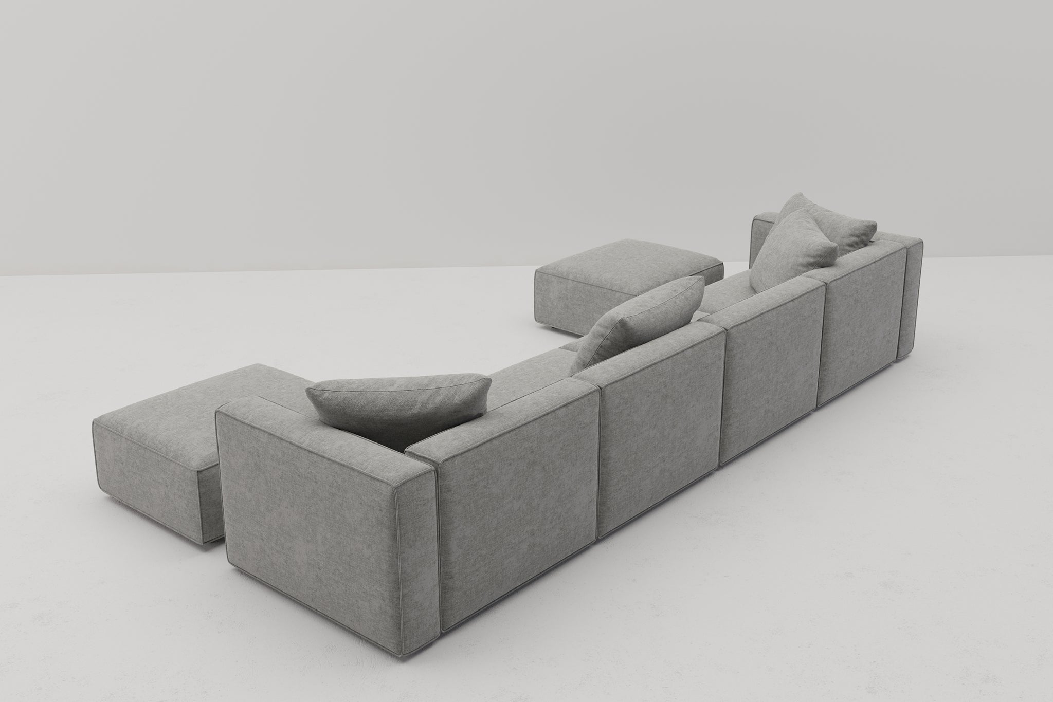 Zola Reversible Sectional Sofa by Acanva – Acanva Home