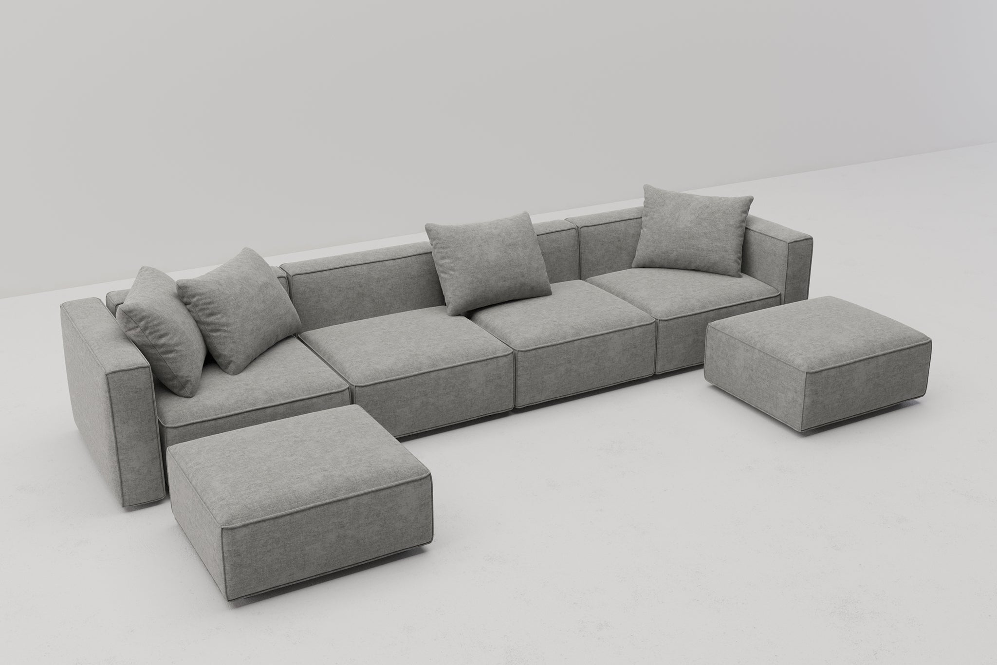 Zola Reversible Sectional Sofa by Acanva – Acanva Home